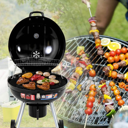 Outdoor BBQ Smoker Portable Charcoal Roaster