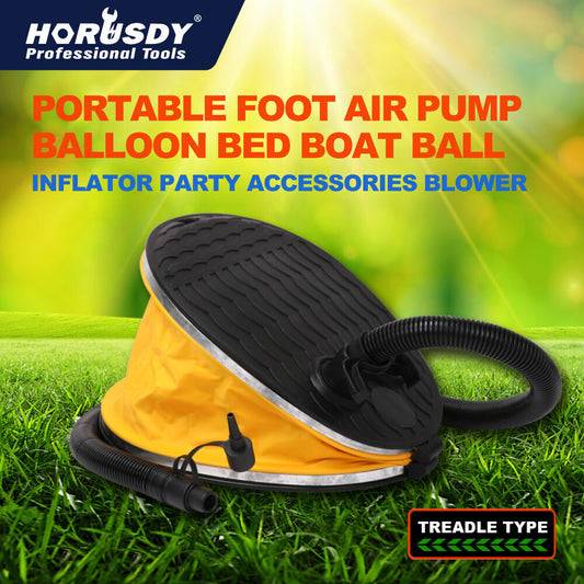 Portable Foot Air Pump Balloon Bed Boat Ball Inflator Party Accessories Blower