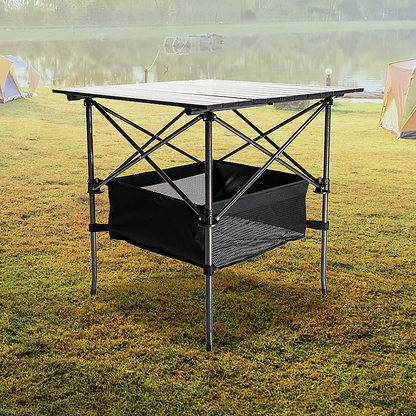 Folding Collapsible Camping Table Caravan RV Heavy Duty Steel & Aluminium