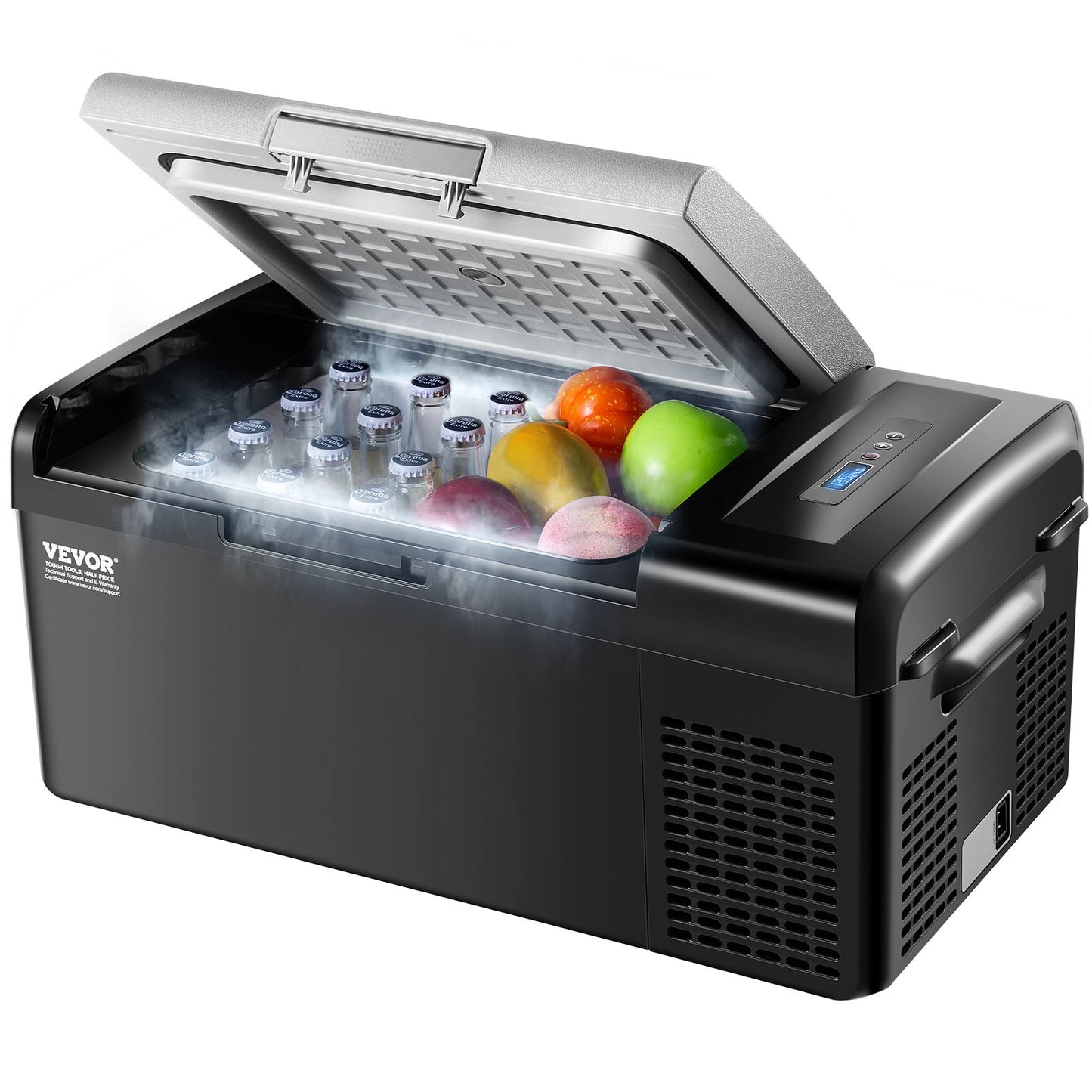 VEVOR Portable Car Refrigerator Freezer Compressor 15L Single Zone for Car Home