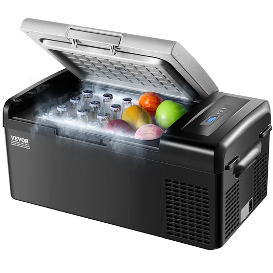 VEVOR Portable Car Refrigerator Freezer Compressor 15L Single Zone for Car Home